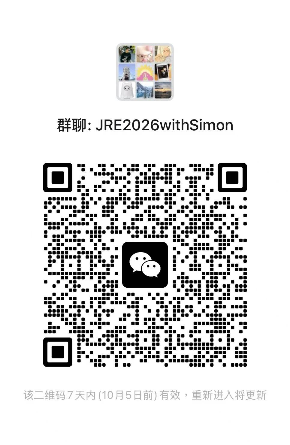 WeChat 群組 QR code